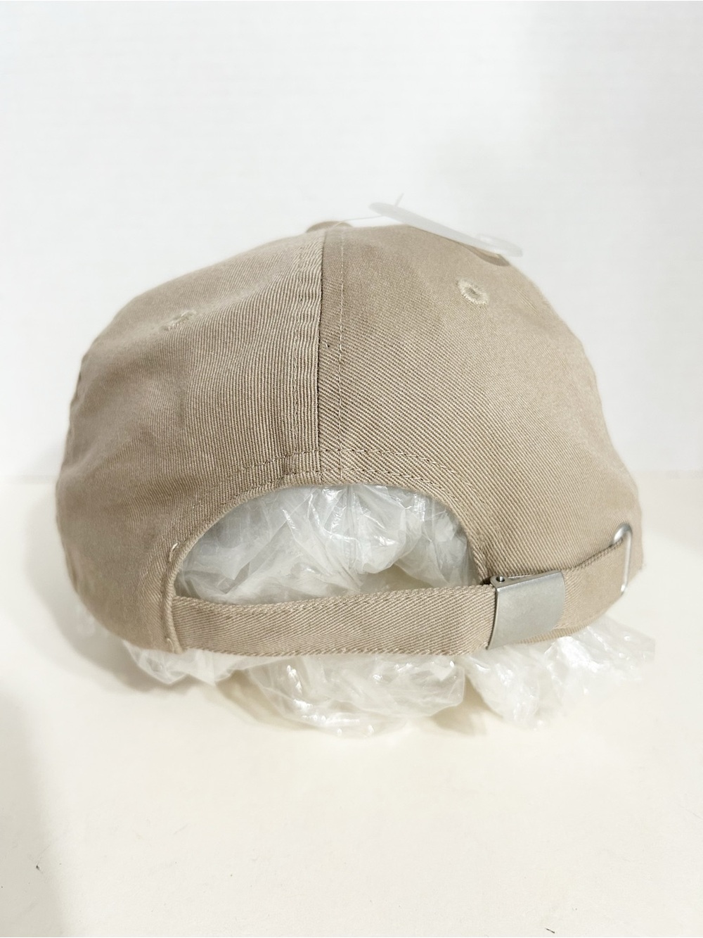 NWT Disney Parks Minimal Embroider Mickey Mouse Khaki Baseball Cap Dad Hat 59cm - Picture 3 of 10